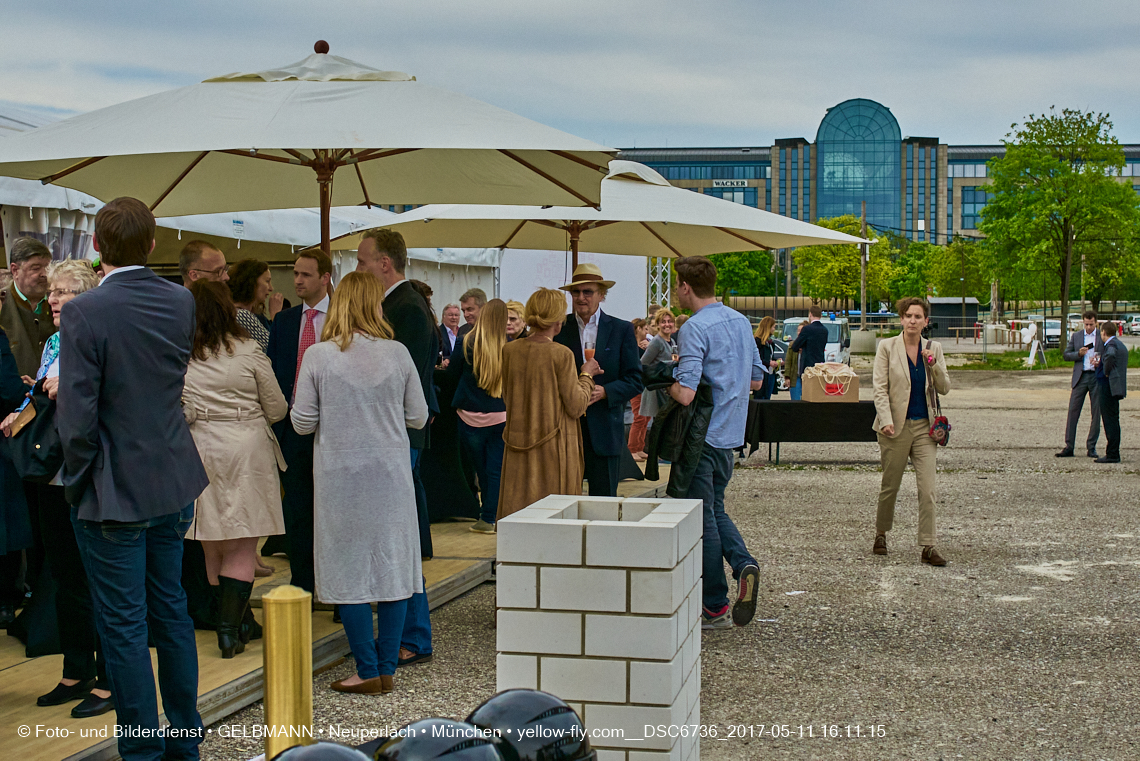 11. Mai 2017 - Grundsteinlegung für die LOGE und dem Kulturquadrat in Neuperlach